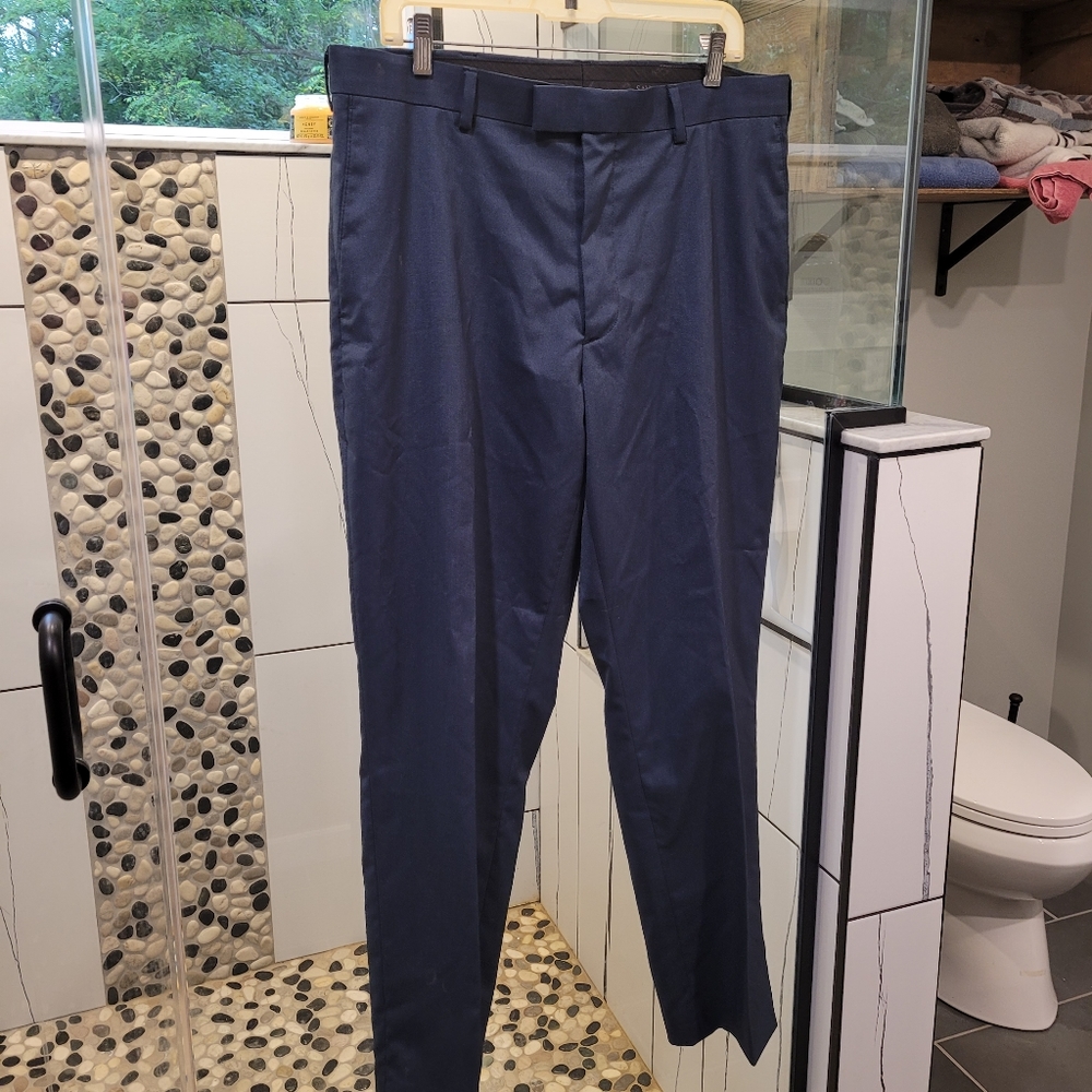 Navy men's dress pants